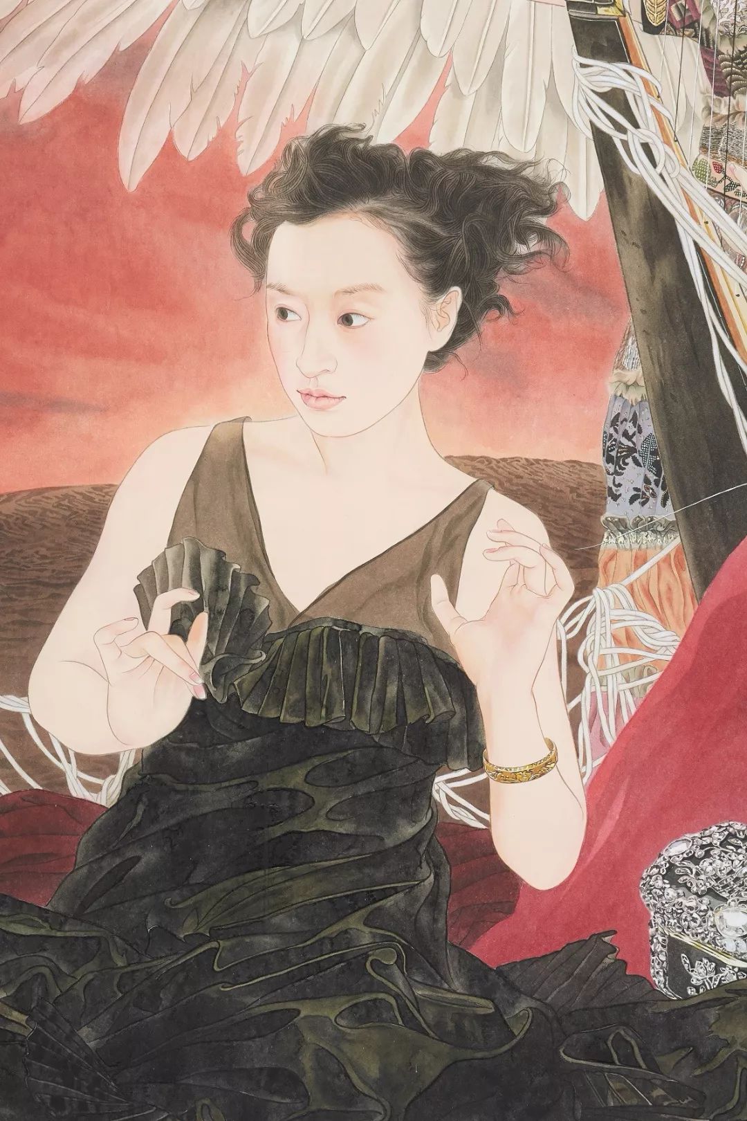 从一岁到七岁画画,从七岁到八岁画的画