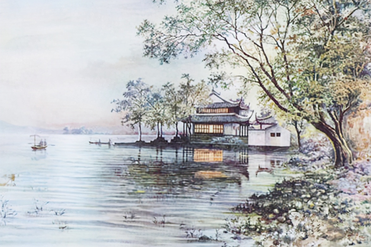 白居易苏轼杨万里写西湖的诗句,白居易西湖美景的七首诗