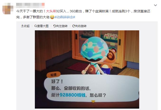 动森的玩家最怕什么？大头菜价格不可控，掌握方法能卖出多倍差价