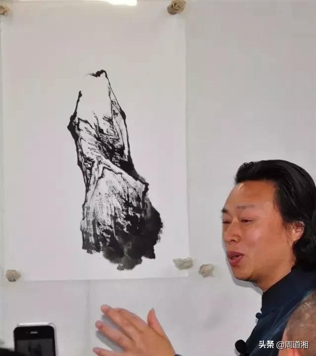 曾刚画山水画上色讲解,如何画山水画教学视频