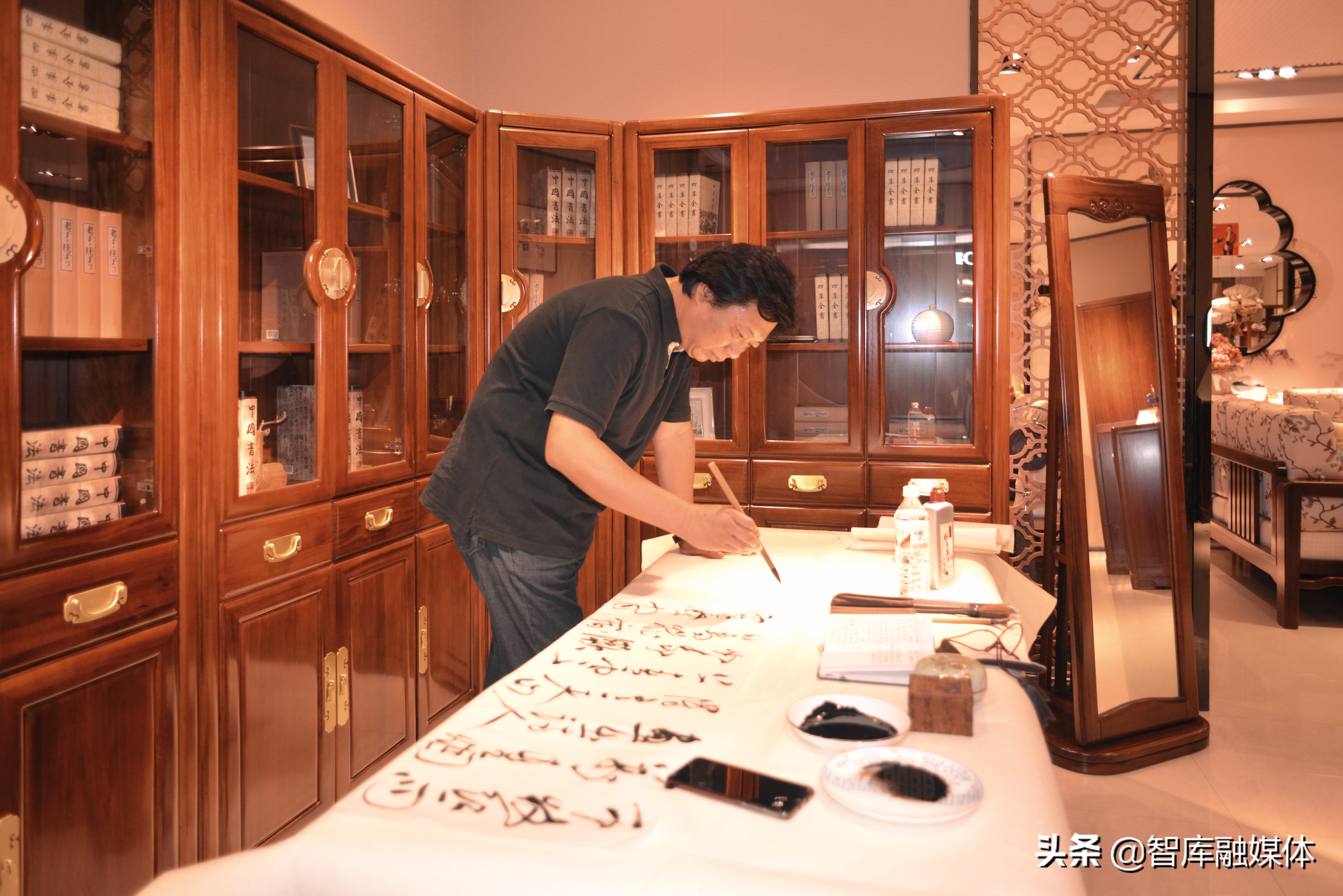 山东建党100周年的书画展,庆祝建党100周年山水书画展