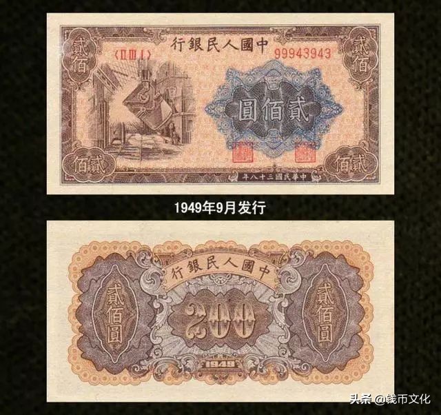 十大精美纸币图片大全,中国纸币图录书籍2023版