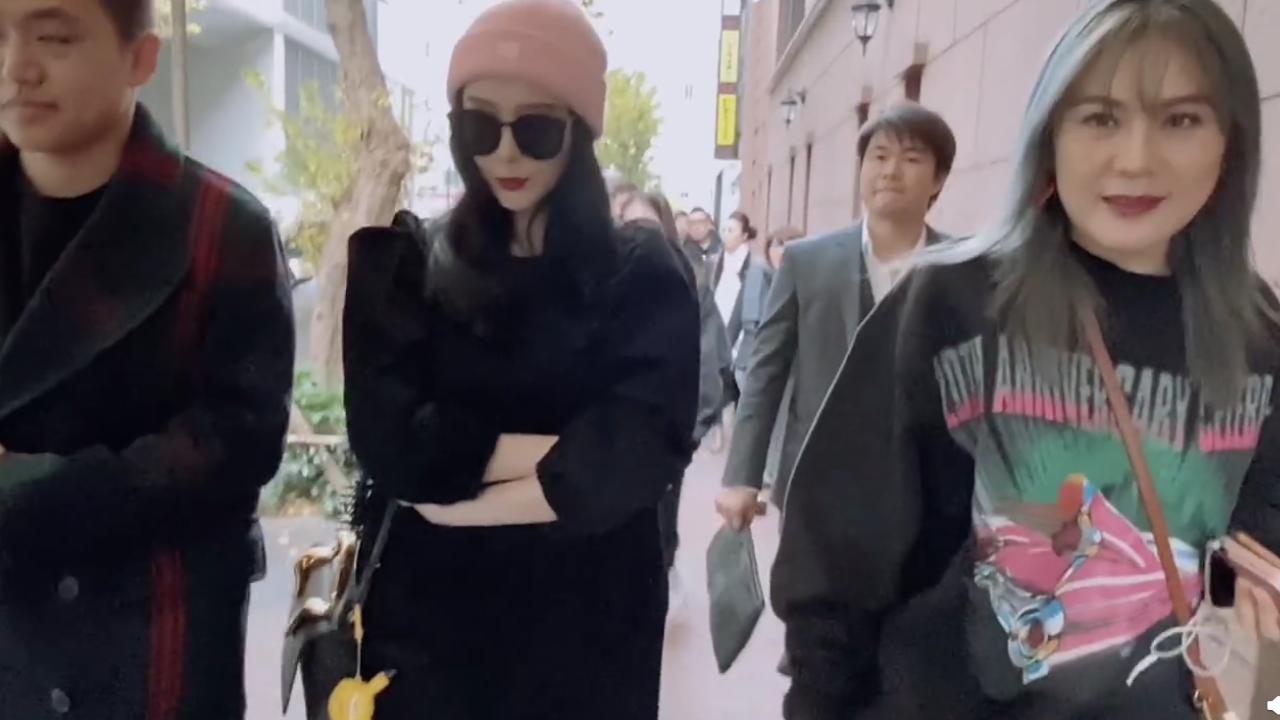 范冰冰日本过圣诞,范冰冰拍的vlog视频