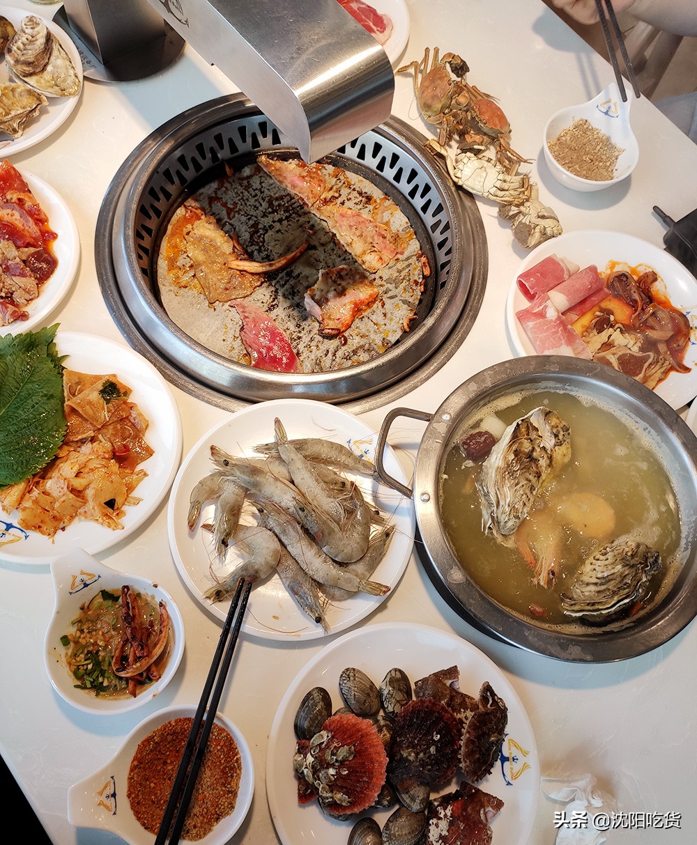 人山人海自助餐,人山人海自助烤肉甲鱼