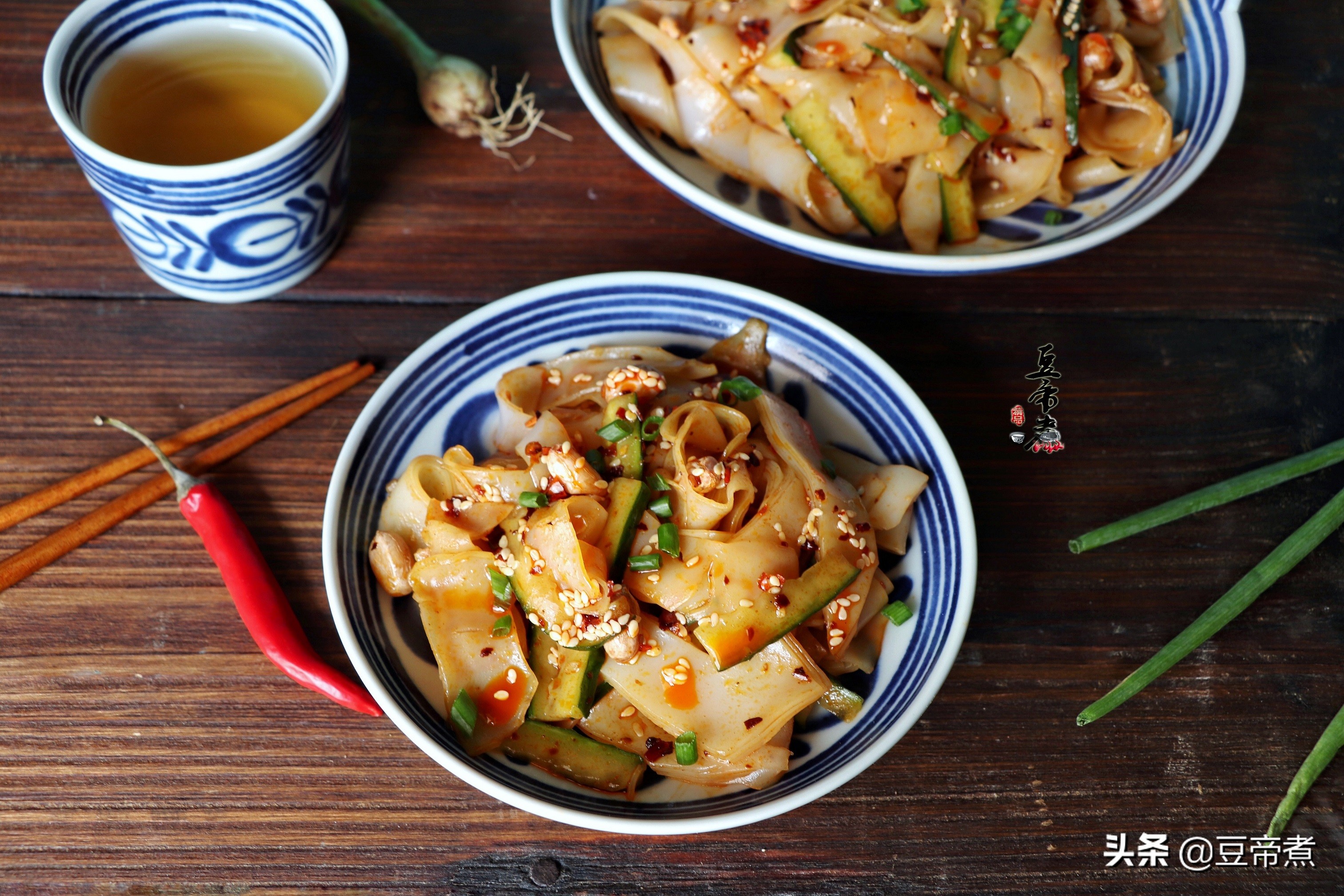 想吃凉皮没法出去买只好自己动手,想吃凉皮买不到就自己做