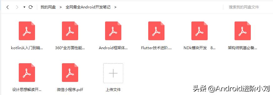 这八份超过6000页PDF,成体系化的神级安卓笔记，开放*载下**