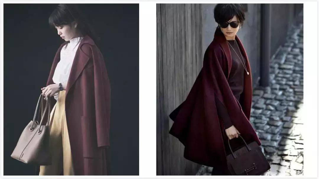 姑娘，你穿彩色大衣真好看！