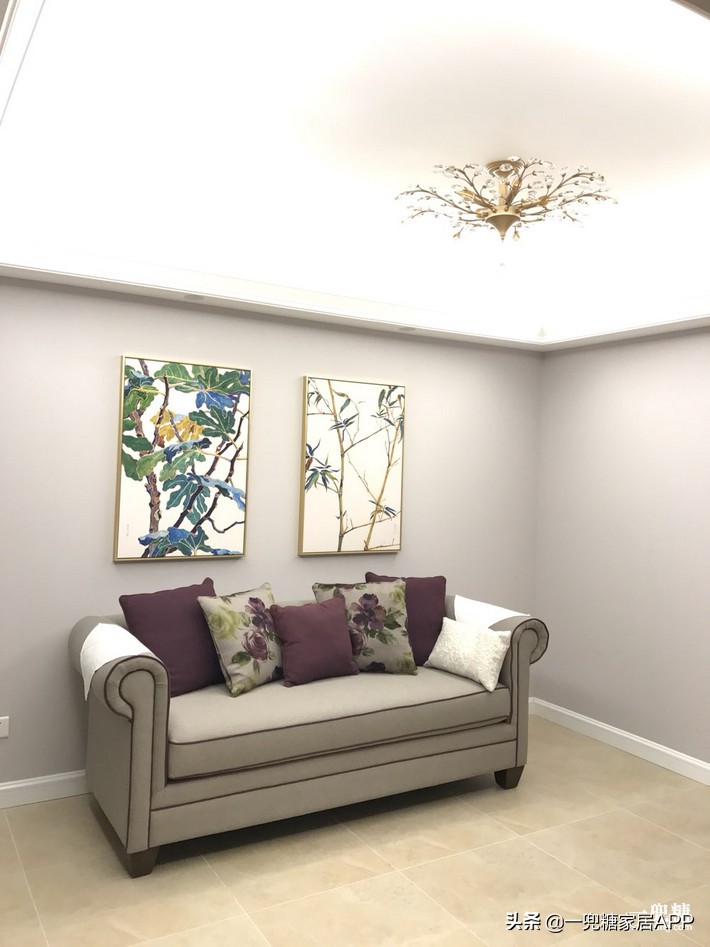 美式风格装修金色,美式风装修69平米