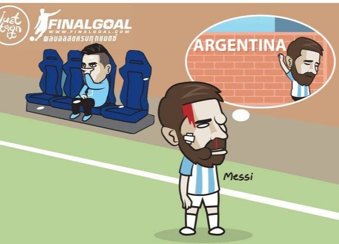 国外也有段子手:留给阿根廷的时间不多了...