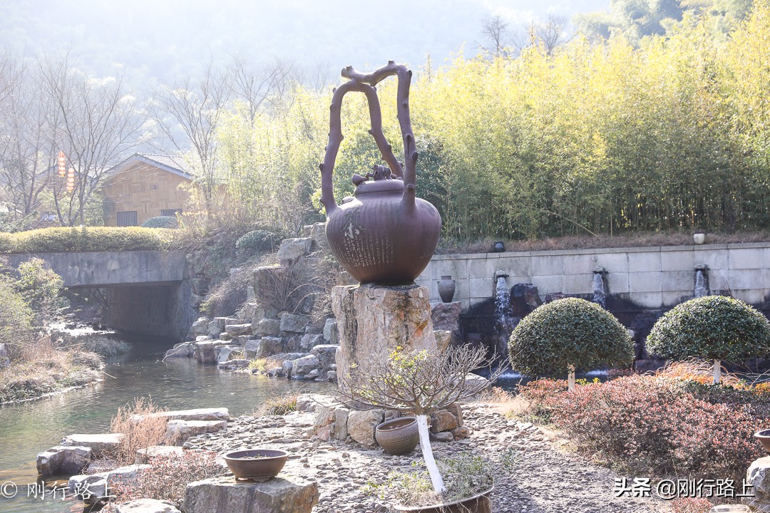 华东第一竹海之称的地方，冬季里冰花最吸引人