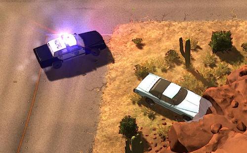 游戏主角逃跑的场景,主角一直在逃亡的游戏