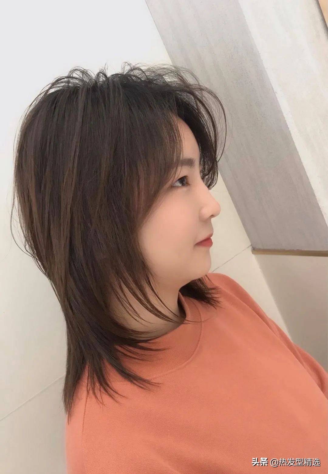 女士中发碎剪教程,潮流发剪