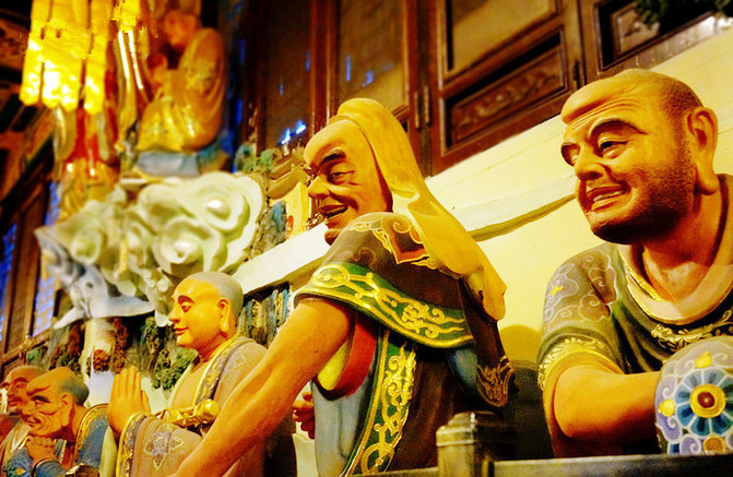 重庆罗汉古寺,重庆市中心罗汉寺