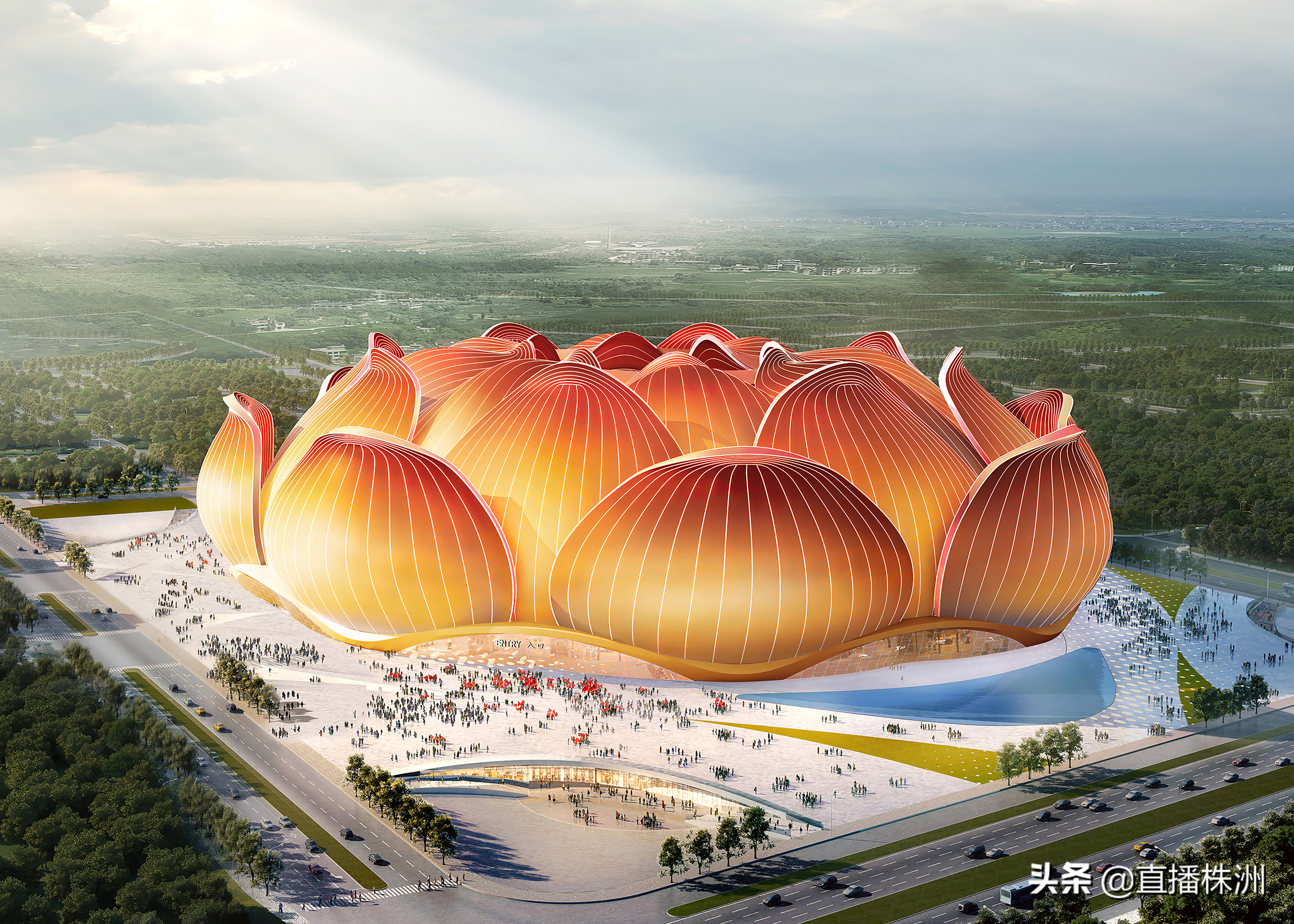 恒大新足球场最美图片,恒大新球场最震撼视频