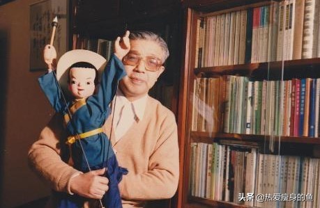 国风皮影戏人物绘画,国风木偶