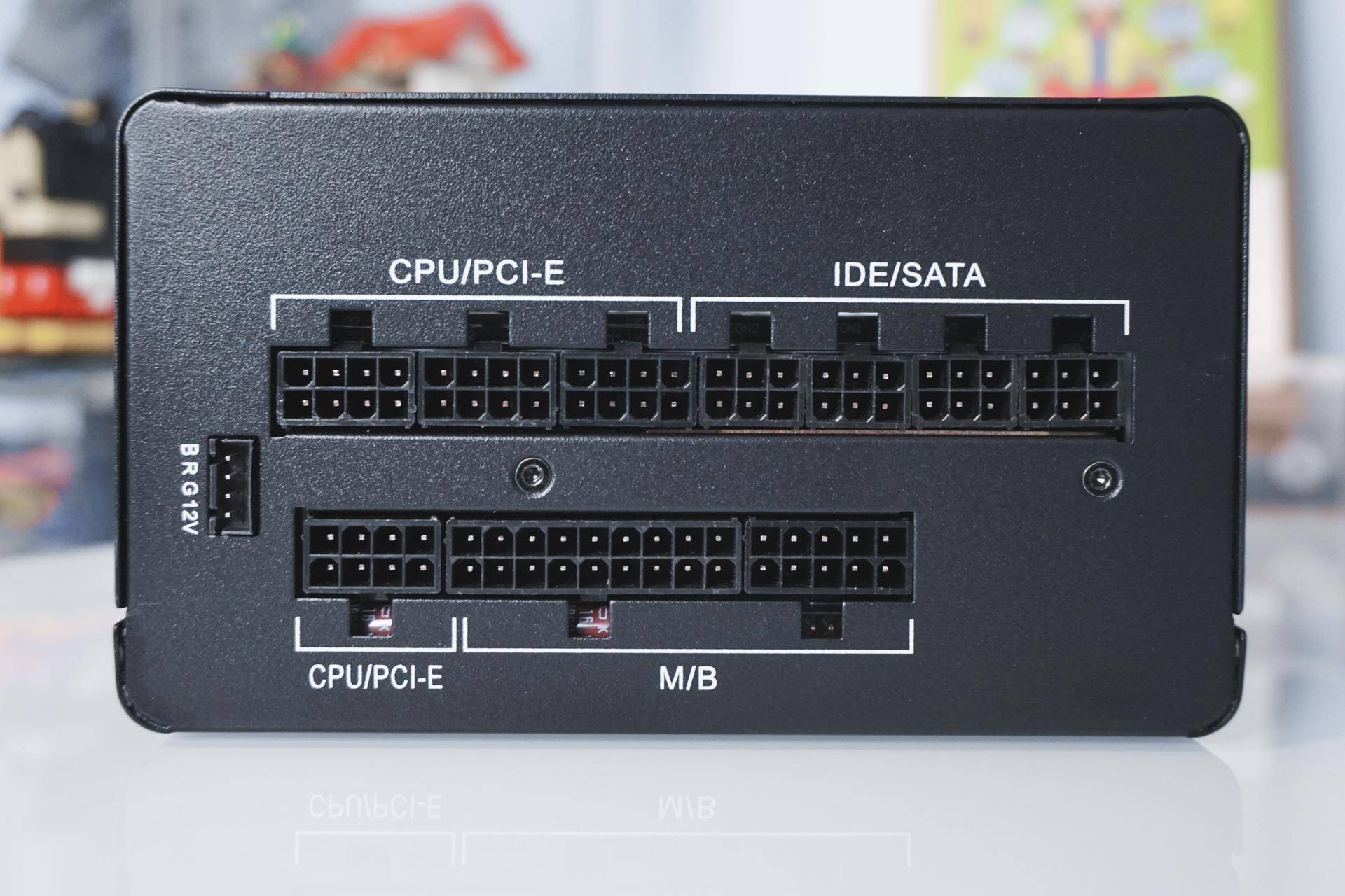 金牌全模组电源超频,超频三七防芯额定550w