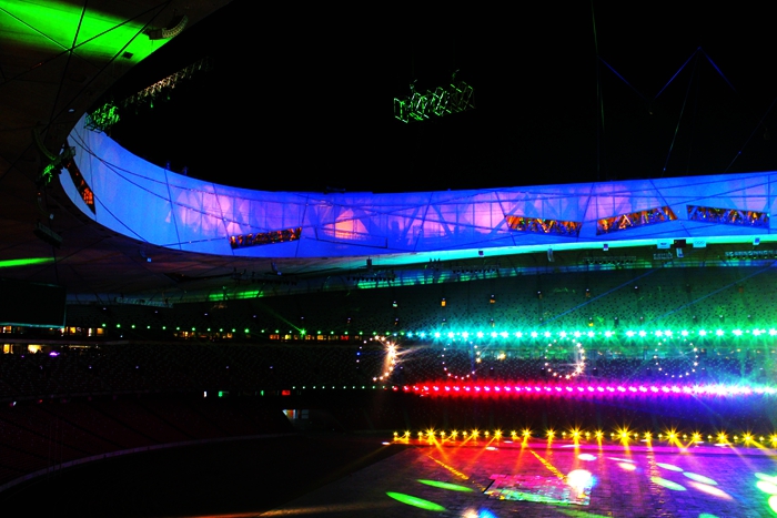 2019年鸟巢国庆灯光秀,鸟巢夜光系列