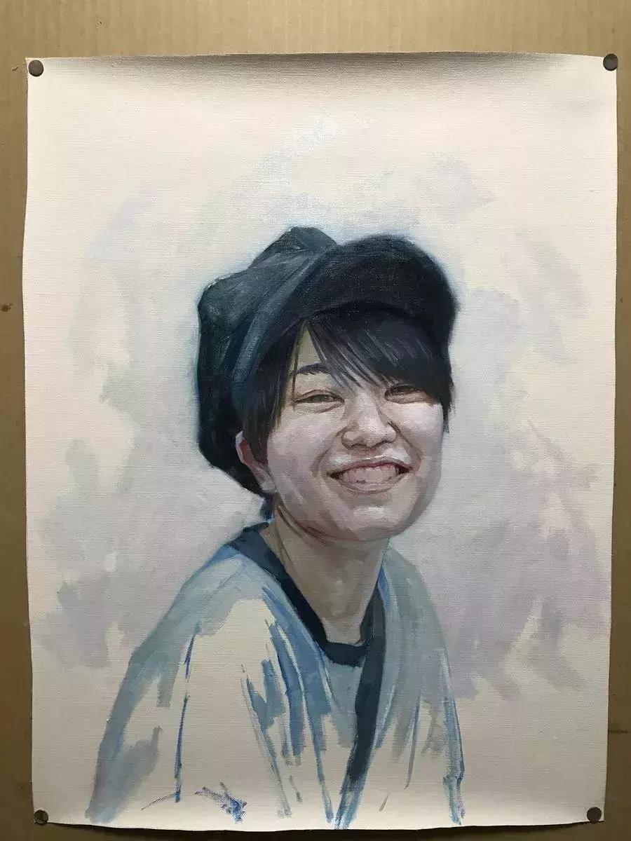 冷军超写实绘画是怎么画出来的,中国媲美冷军的超写实人物画家