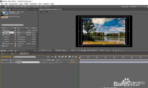 ae图形旋转转场教程,ae教程怎么让图形动起来