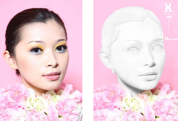 ps美图精修教程,自制生日美图ps