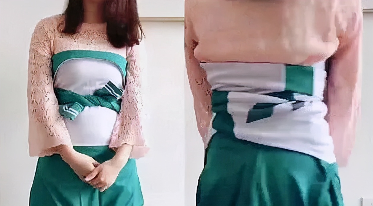 学生时代的花里胡哨之爆改校服,学生把校服改成汉服