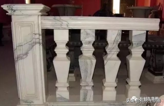 别墅大理石栏杆款式大全,别墅阳台栏杆温州石材