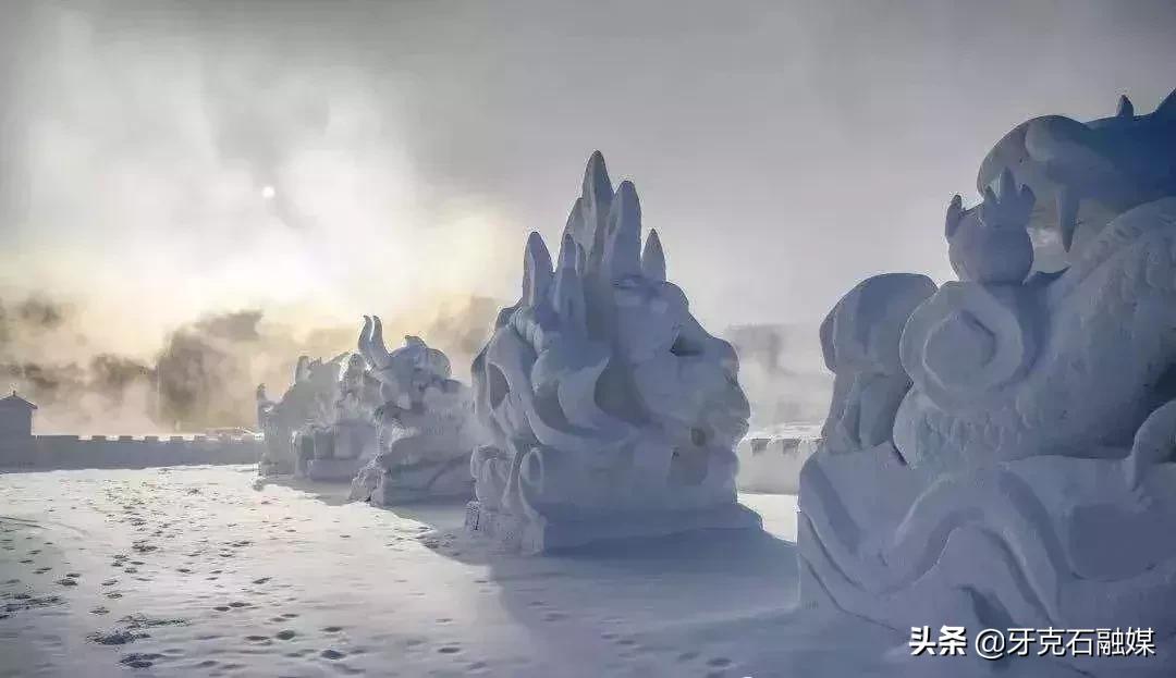 2019呼伦贝尔雪雕视频,哈尔滨2019雪雕大赛