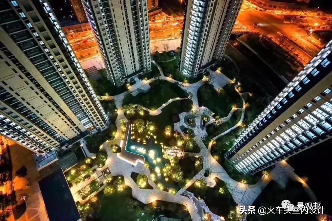 最美小区景观户外阳台效果图,有特色的小区和城市景观设计图片