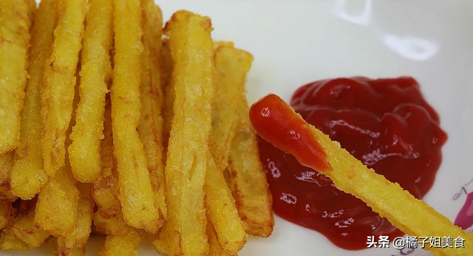 薯条自己在家怎么做好吃,薯条在家怎么做又简单