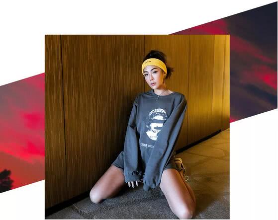 热爱生活滑板女孩,热爱健身极限运动的女孩