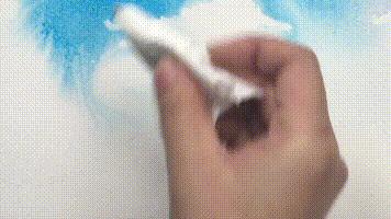 水彩画错了干了怎样涂掉,水彩画错了白墨水补救