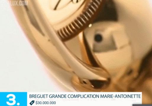 全球最贵的手表排行第一,全球最贵十大手表