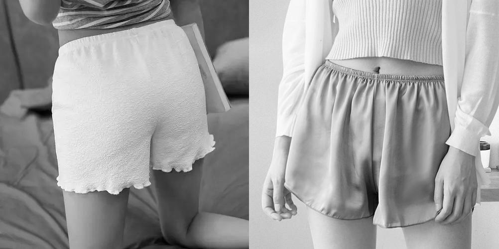 提臀安全裤白色夏天薄款,高腰收腹提臀裤夏季