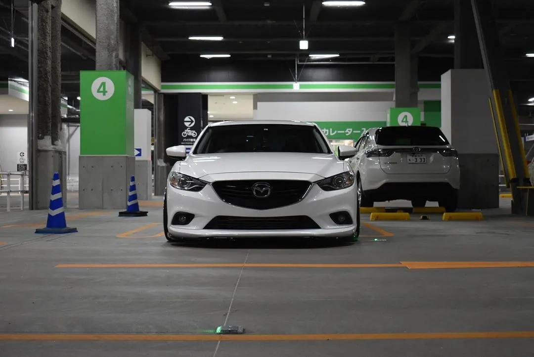 阿特兹轮毂改装案例,马自达阿特兹改装案例