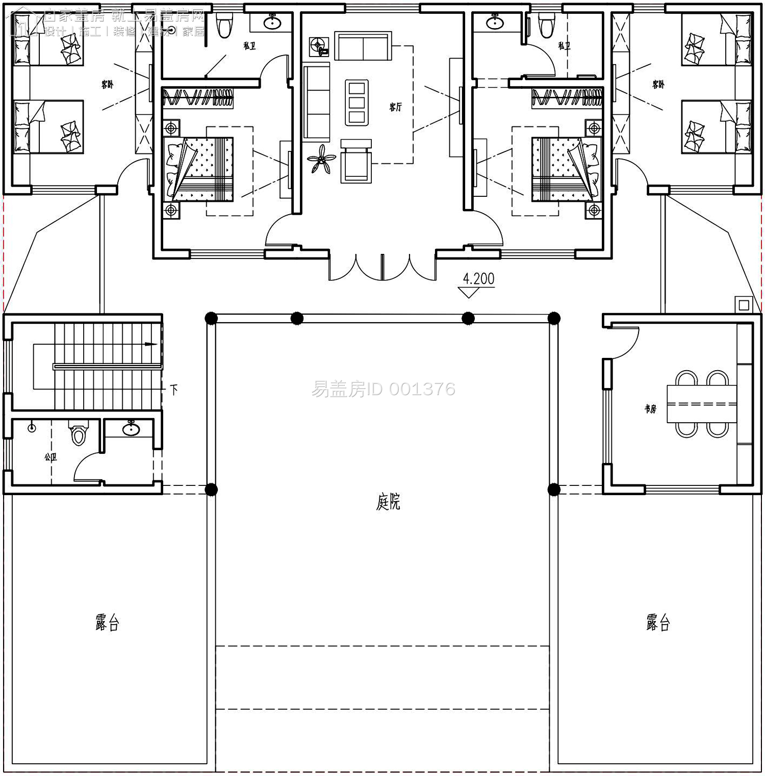 20套最全中式四合院大全,最经典的中式两层四合院