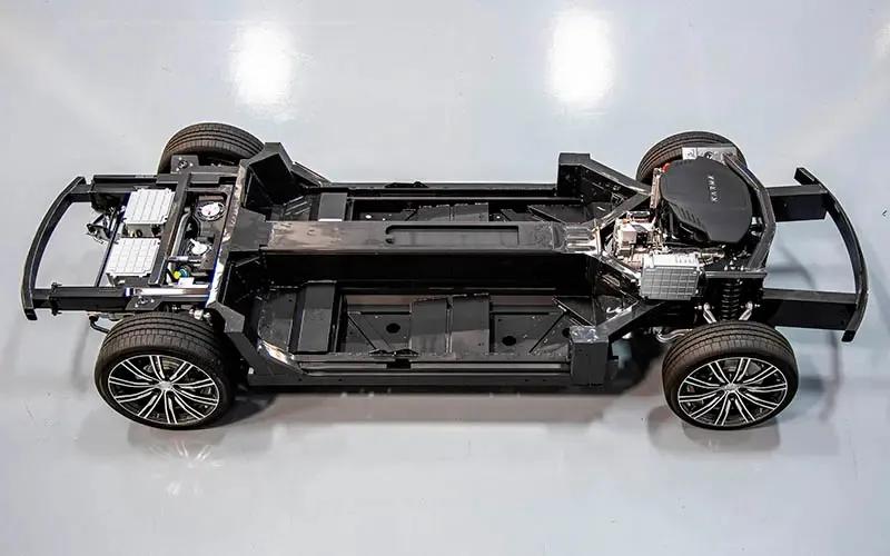 纯电动汽车的底盘解析,电动四驱汽车底盘