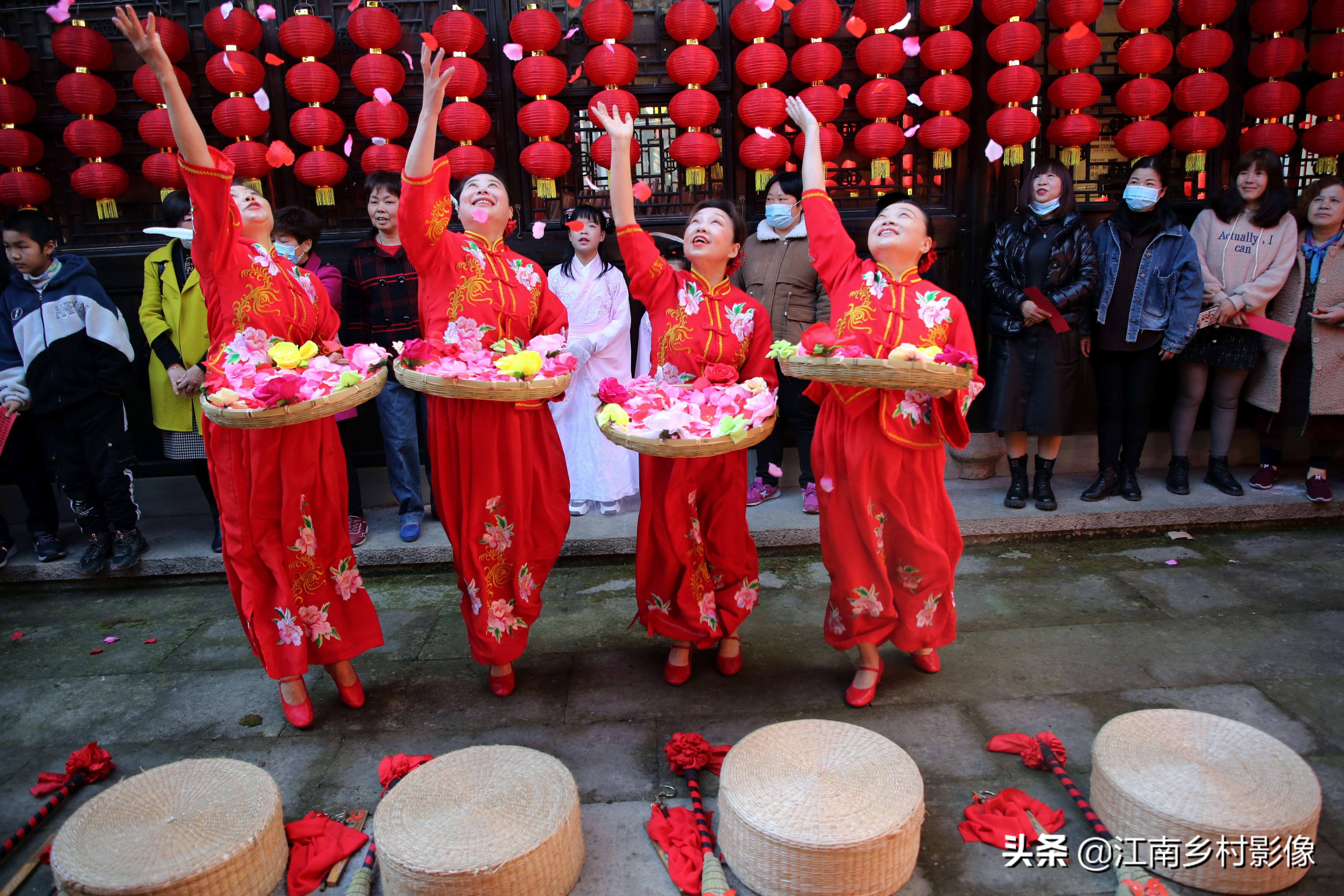 提前的乾元元宵节：灯谜、蚕花、舞龙、越剧、古筝及多彩汤圆