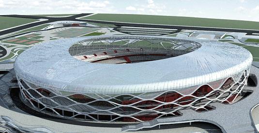 安阳文体中心体育场钢结构,北京建工工人体育场钢结构