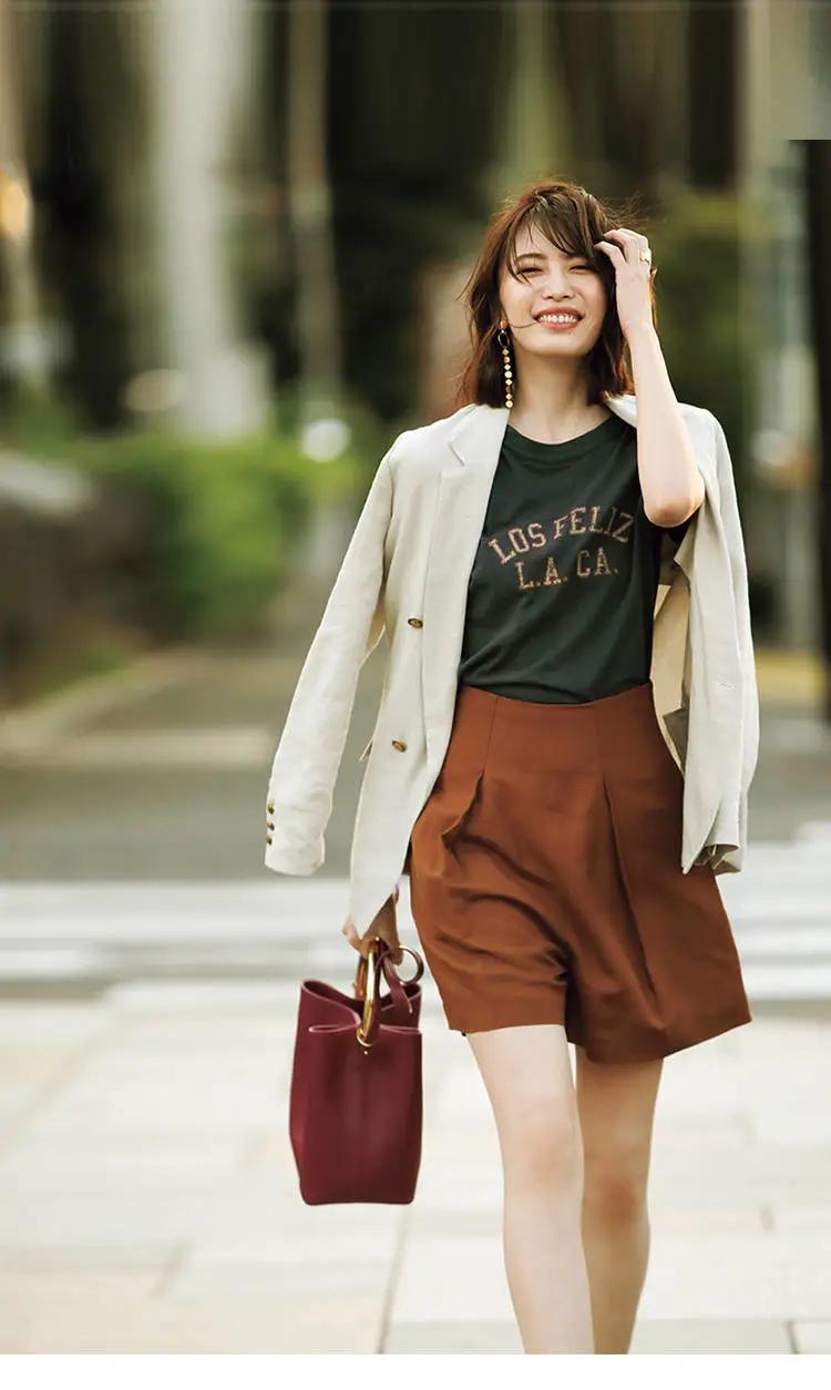 夏季休闲宽松短袖t恤每日穿搭,上短下长不露腿t恤穿搭夏季