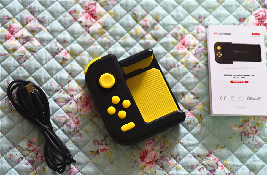 北通h1游戏手柄使用教程,北通h1手柄玩手机游戏好用吗