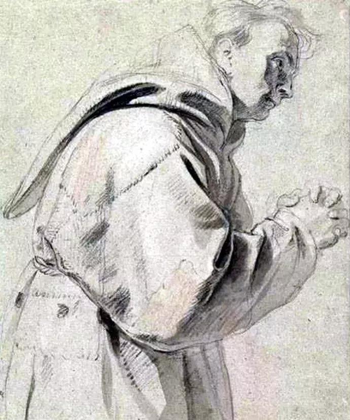 巨匠鲁本斯的素描作品图片,鲁本斯顶级素描