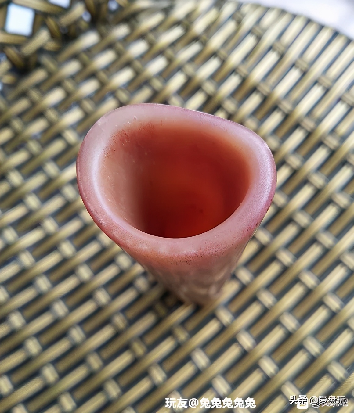 玉化骨头怎么盘,随便盘的手串