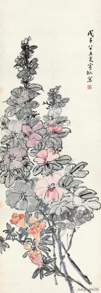 齐白石黄宾虹花鸟作品,山水画大师黄宾虹作品赏析