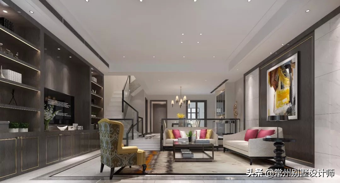 常州别墅装修空间规整的现代风格 (常州法式轻奢装修)