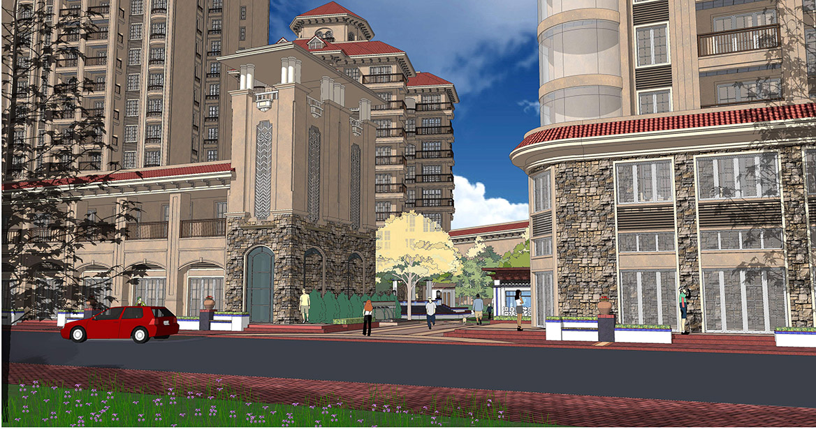 小区景观规划设计方案,小区景观规划设计工程