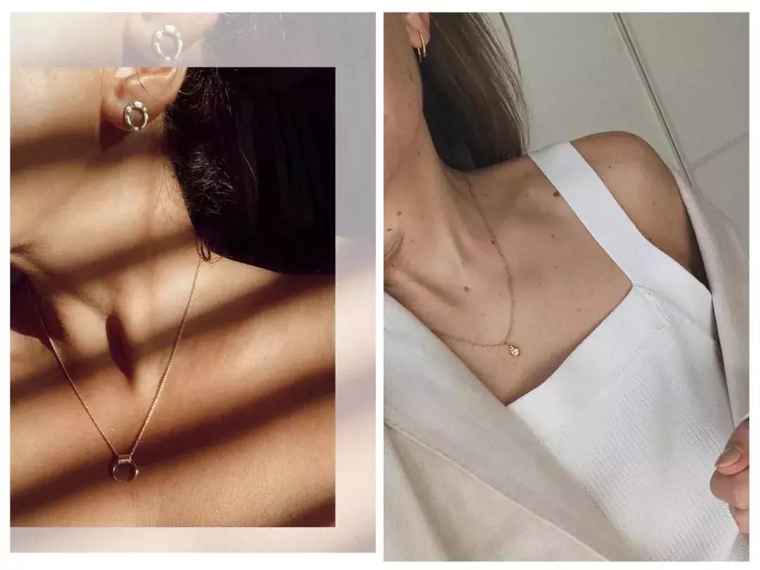 娜扎脖子,娜扎珍珠项链