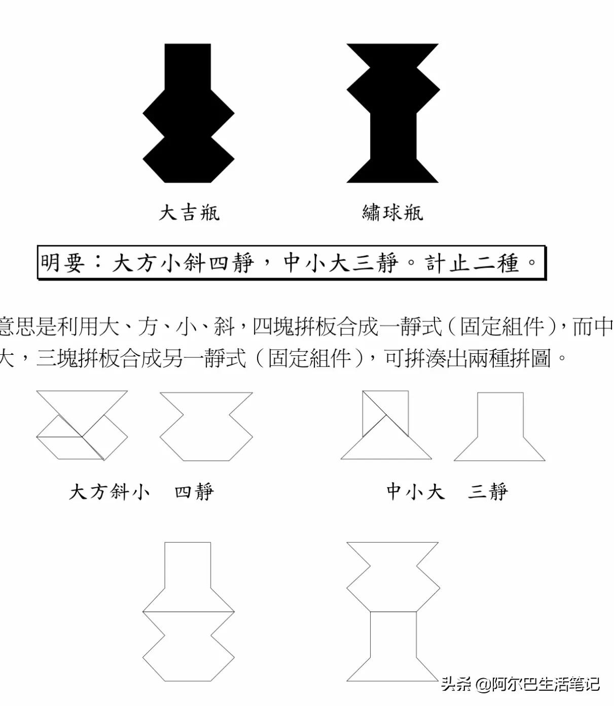 二年级七巧板比赛图形有哪些,一年级七巧板比赛要求
