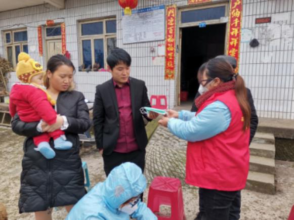 联络镇:巾帼战一线念好抗疫“经”