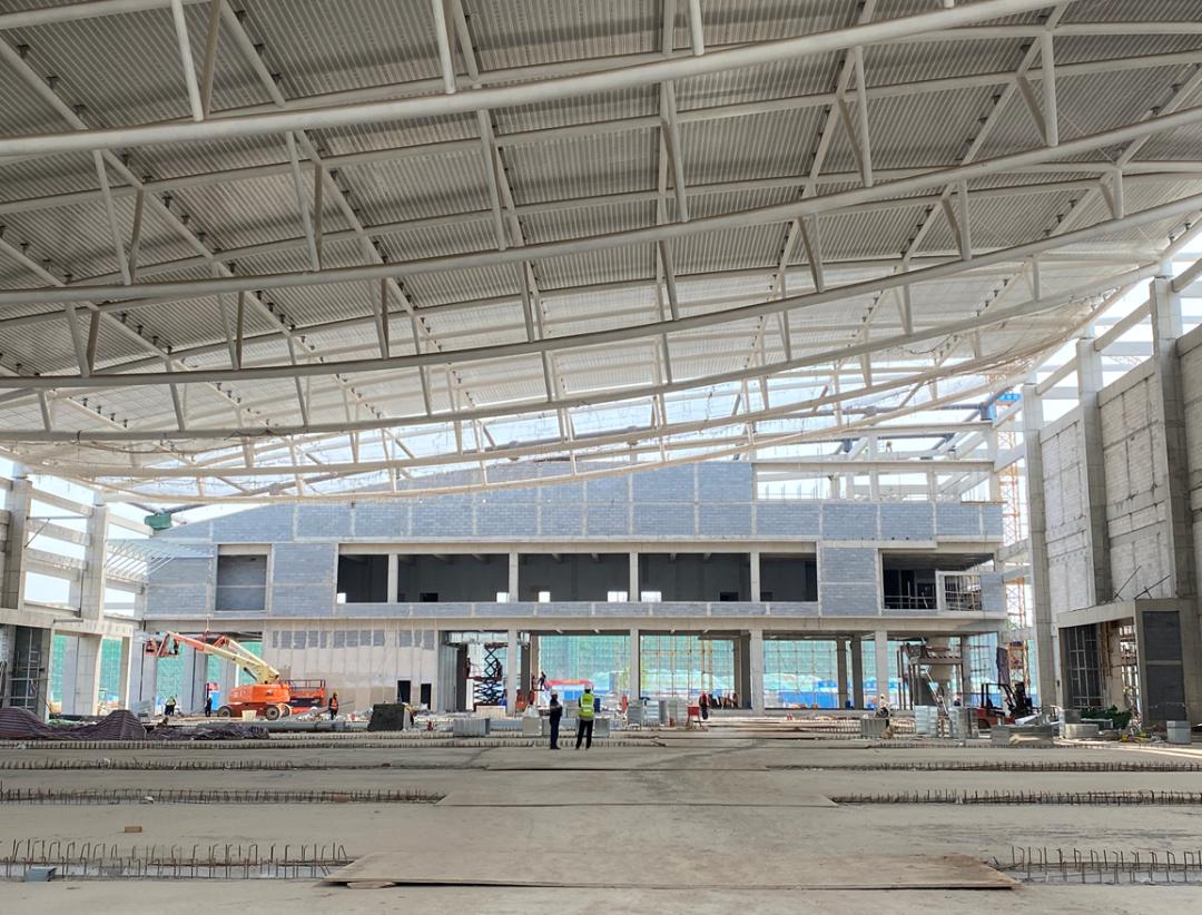 绿地国博城会展中心“耀舞齐鲁立标世界”/VP设计