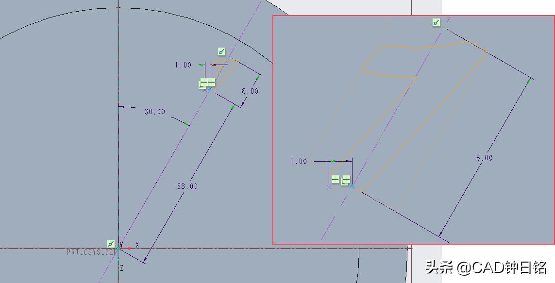 creoproe怎么设置跟踪草图,creoproe曲线实战